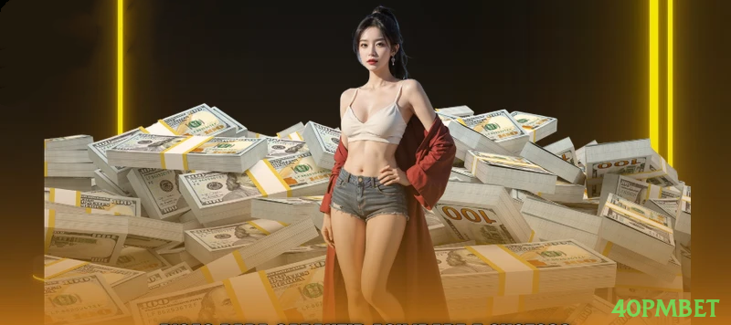 Imagem promocional do aplicativo mobile da 40pmbet