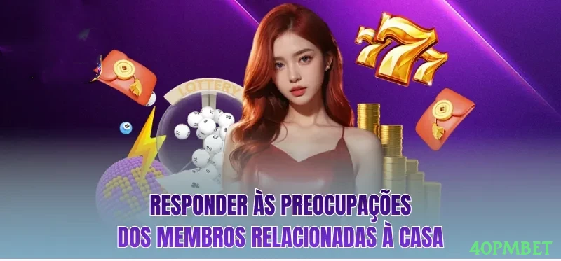 Imagem promocional da experiência de game da 40pmbet