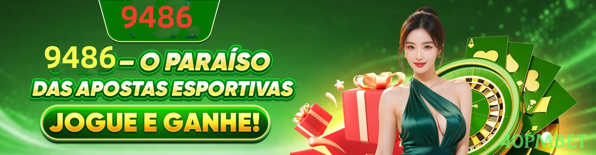 Imagem promocional da plataforma 40pmbet